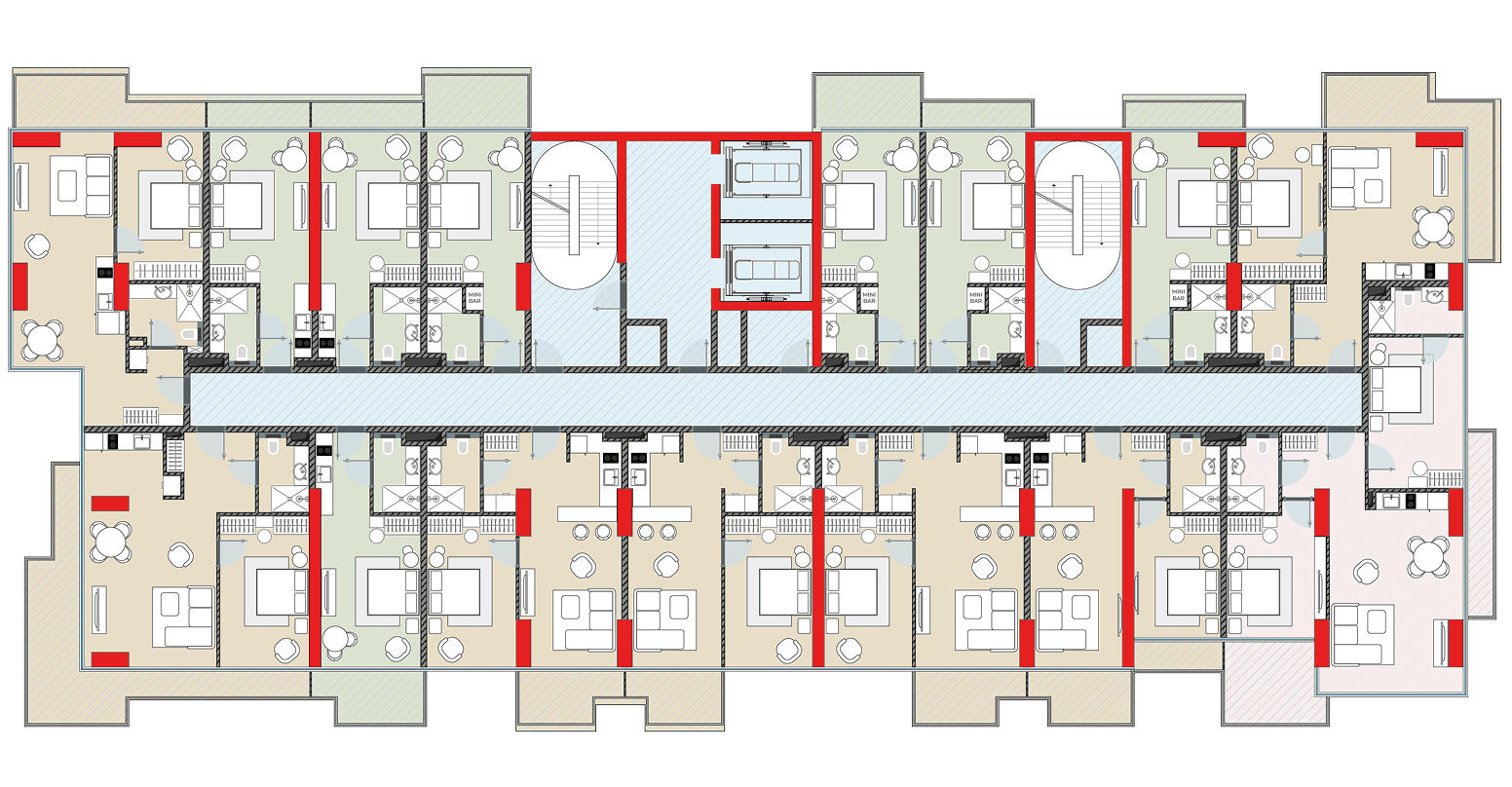 NEXT Gardens: Published block A, level 3 plan floor plan