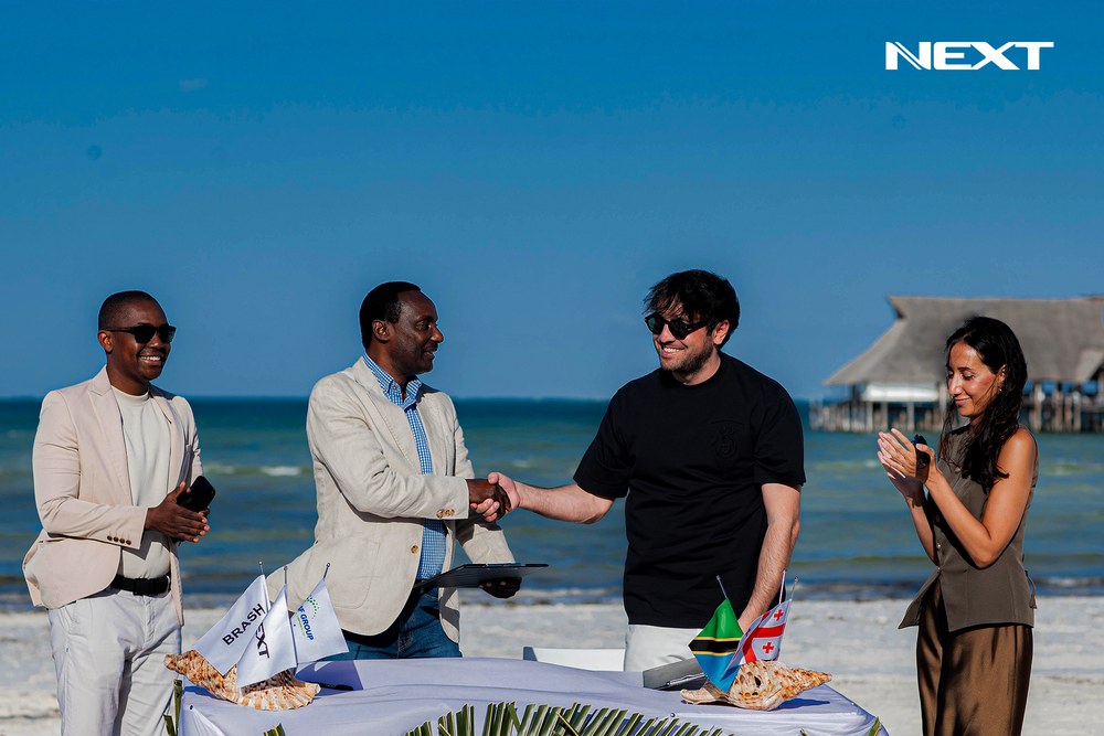 NEXT’s Zanzibar announcement · Official company imagery
