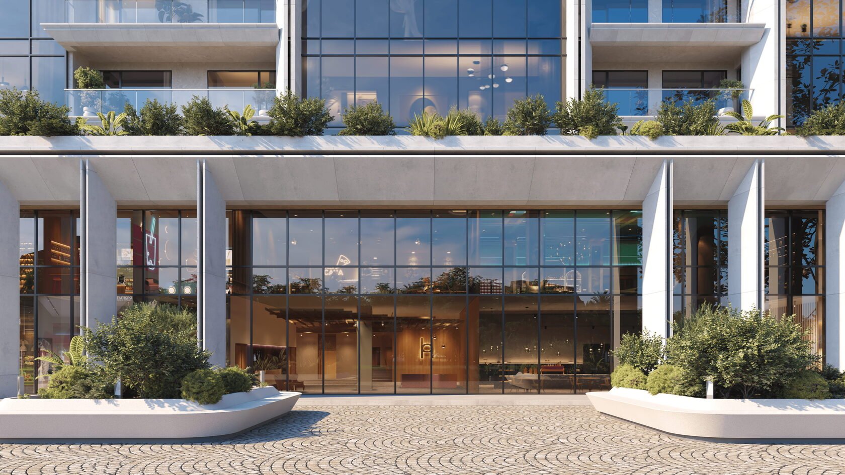 NEXT Magnolia: The entrance design · Official project imagery