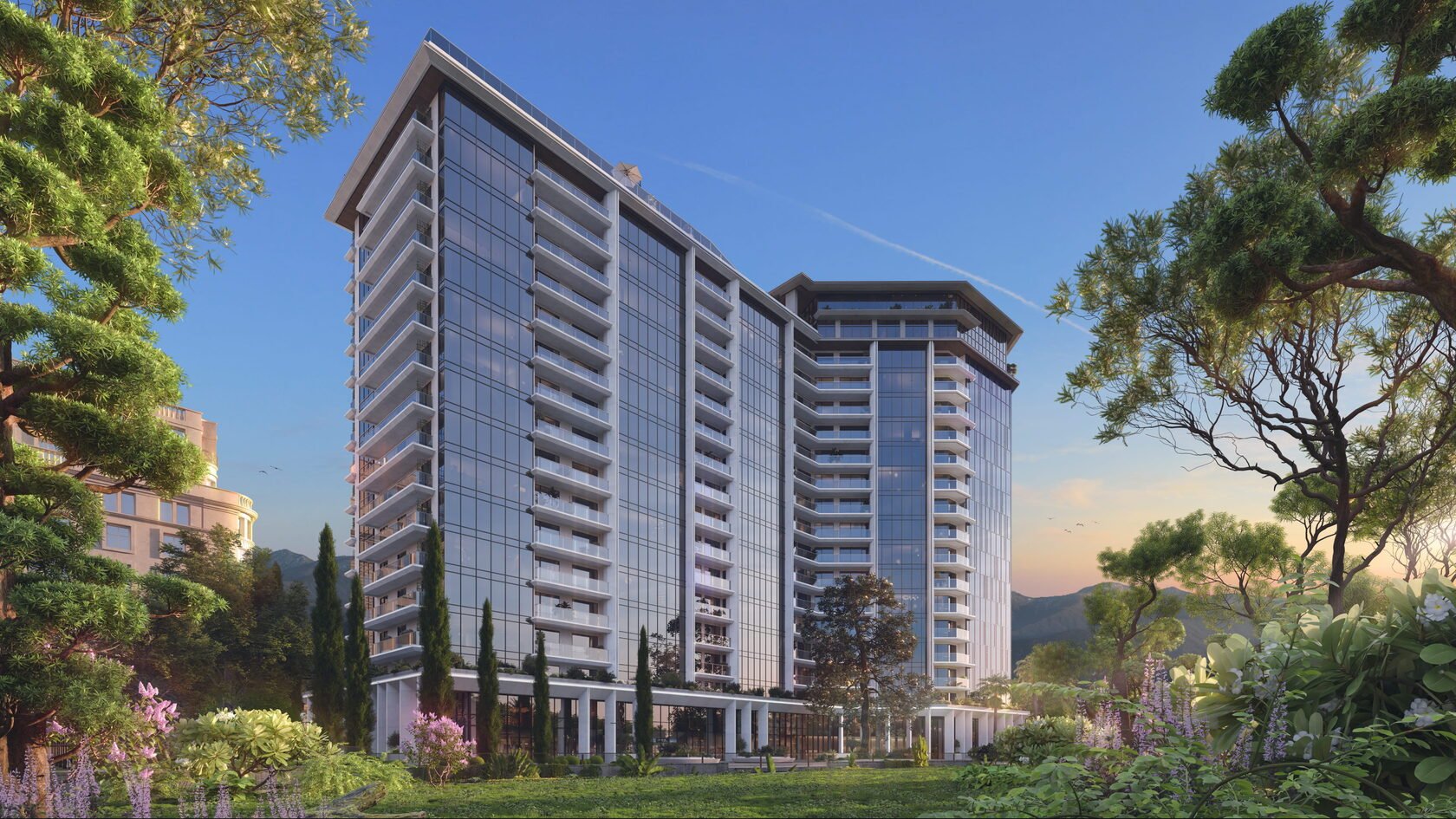 NEXT Magnolia: Landscaped residential towers · Official project imagery