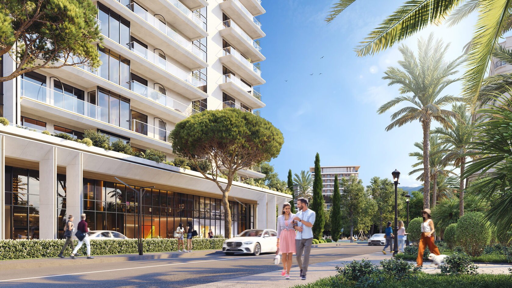 NEXT Magnolia: The ground-floor setting · Official project imagery